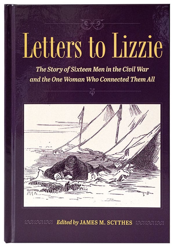 Cover of the book "Letters to Lizzie" by James Scythes.